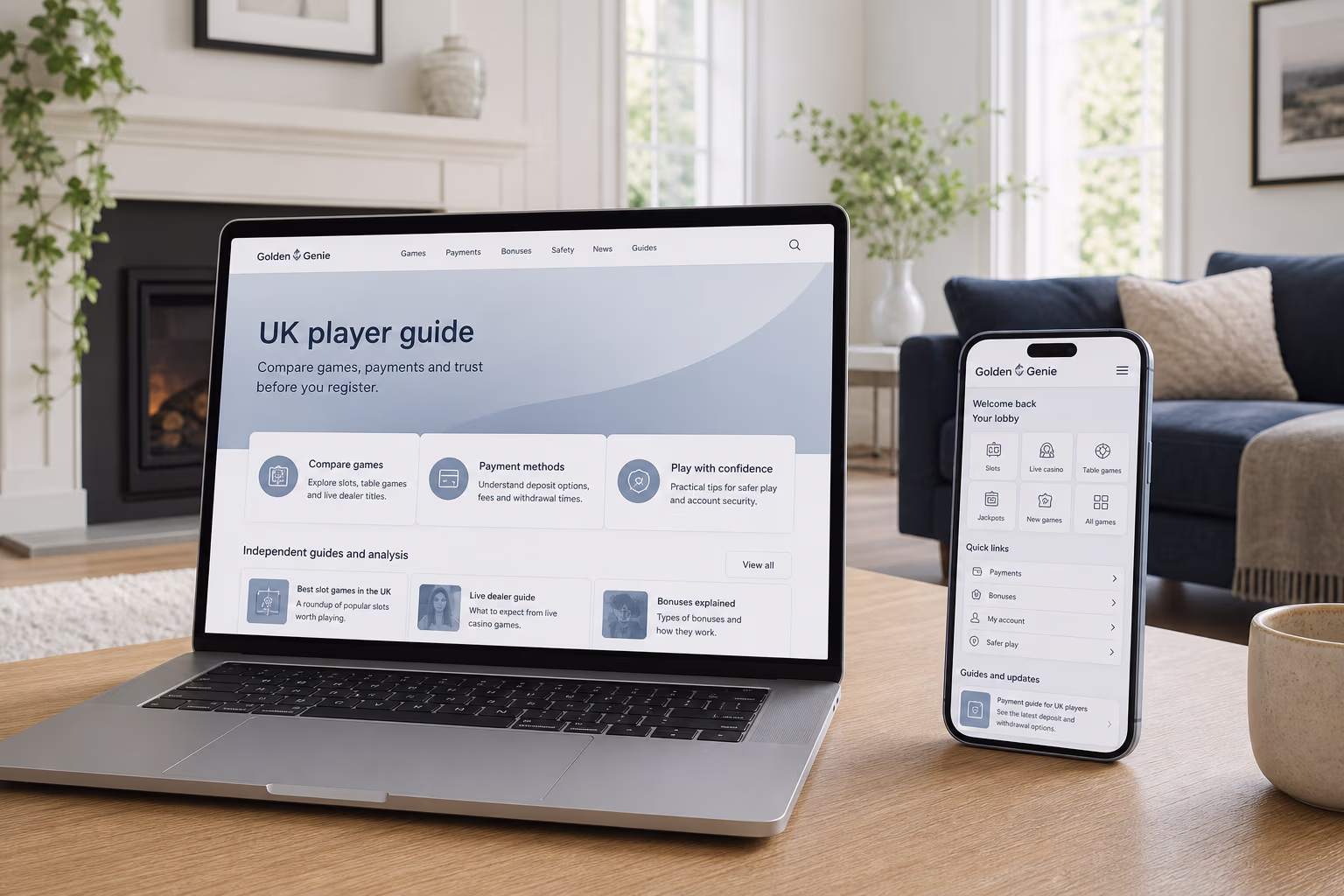 Golden Genie No Deposit Bonus for UK Players